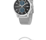 Maserati Epoca 42mm Black Dial Steel Silver Mesh Bracelet Watch For Men - R8873618003 Buy Now By Maserati