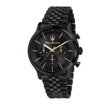 Maserati Epoca Chronograph Limited Edition Black Dial Black Steel Strap Watch For Men - R8873618020 Buy Now By Maserati