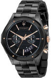 Maserati Circuito Black Dial Black Steel Strap Watch For Men - R8873627001 Buy Now By Maserati