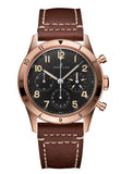 Breitling Avi 1953 Edition Black Dial Brown Leather Strap Watch for Men - RB0920131B1X1 Buy Now By Breitling