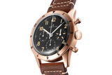 Breitling Avi 1953 Edition Black Dial Brown Leather Strap Watch for Men - RB0920131B1X1 Buy Now By Breitling