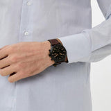 Fossil Retro Pilot Chronograph Brown Dial Brown Leather Strap Watch for Men - FS5833 Buy Now By Fossil