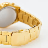 Guess Confetti Chronograph Rainbow Dial Gold Steel Strap Watch For Women - GW0483L4 Buy Now By Guess