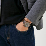 Guess Edge Chronograph Brown Dial Brown Leather Strap Watch For Men - GW0492G2 Buy Now By Guess