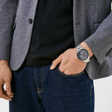 Tommy Hilfiger Aiden Chronograph Grey Dial Silver Steel Strap Watch For Men - 1791857 Buy Now By Tommy Hilfiger