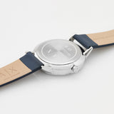 Armani Exchange Cayde Chronograph Blue Dial Blue Leather Strap Watch for Men - AX2746 Buy Now By Armani Exchange