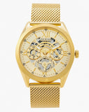 Guess Tailor Multifunction Gold Dial Gold Mesh Bracelet Watch for Men - GW0368G2 Buy Now By Guess