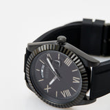 Guess Connoisseur Black Dial Black Silicone Strap Watch For Men - GW0335G1 Buy Now By Guess