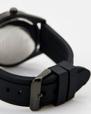 Guess Connoisseur Black Dial Black Silicone Strap Watch For Men - GW0335G1 Buy Now By Guess