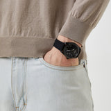 Guess Connoisseur Black Dial Black Silicone Strap Watch For Men - GW0335G1 Buy Now By Guess