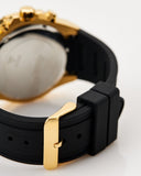 Guess Momentum Chronograph Diamonds Black Dial Black Silicone Strap Watch For Men - GW0518G2 Buy Now By Guess