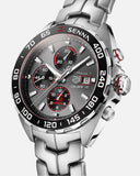 Tag Heuer Formula 1 Chronograph Senna Grey Dial Silver Steel Strap Watch for Men - CAZ201D.BA0633 Buy Now By Tag Heuer