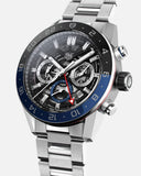 Tag Heuer Carrera Chronograph Blue Dial Silver Steel Strap Watch for Men - CBG2A1Z.BA0658 Buy Now By Tag Heuer