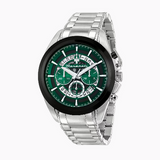 Maserati Traguardo Chronograph Green Dial Silver Steel Strap Watch For Men - R8873612060 Buy Now By Maserati