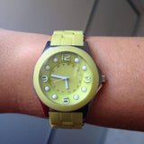 Marc Jacobs Dress Green Dial Green Silicone Strap Watch for Women - MBM2513 Buy Now By Marc Jacobs