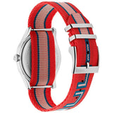 Gucci G Timeless Quartz Red Dial Two Tone NATO Strap Watch For Men - YA1264070 Buy Now By Gucci