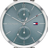 Tommy Hilfiger Angela Blue Dial Silver Steel Strap Watch for Women - 1782126 Buy Now By Tommy Hilfiger