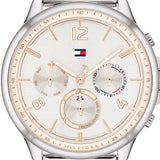 Tommy Hilfiger Harper Chronograph White Dial Silver Steel Strap Watch For Women - 1782222 Buy Now By Tommy Hilfiger