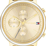 Tommy Hilfiger Madison Quartz Gold Dial Gold Steel Strap Watch For Women - 1782189 Buy Now By Tommy Hilfiger