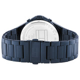 Tommy Hilfiger Justin Chronograph Blue Dial Blue Steel Strap Watch For Men - 1792058 Buy Now By Tommy Hilfiger
