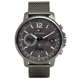 Tommy Hilfiger London Chronograph Grey Dial Grey Mesh Bracelet Watch for Men - 1791530 Buy Now By Tommy Hilfiger