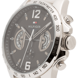 Tommy Hilfiger Multifunction Black Dial White Rubber Strap Watch for Men - 1791475 Buy Now By Tommy Hilfiger