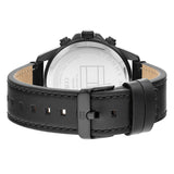 Tommy Hilfiger Lars Chronograph Black Dial Black Leather Strap Watch For Men - 1792062 Buy Now By Tommy Hilfiger