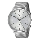 Michael Kors Jaryn Silver Dial Silver Mesh Bracelet Watch for Men - MK8541 Buy Now By Michael Kors