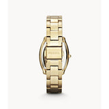 Fossil Wallace Gold Tone Dial Gold Steel Strap Watch for Women - ES3176 Buy Now By Fossil