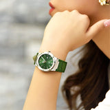 Salvatore Ferragamo F-80 Classic Green Dial Green Leather Strap Watch for Men - SFDT00119 Buy Now By Salvatore Ferragamo