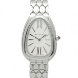 Bvlgari Serpenti Seduttori Quartz White Dial Silver Steel Strap Watch for Women - SERPENTI103141 Buy Now By Bvlgari