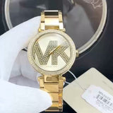 Michael Kors Parker Pave Gold Dial Gold Steel Strap Watch for Women - MK6659 Buy Now By Michael Kors