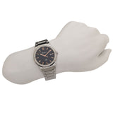 Salvatore Ferragamo F-80 Classic Black Dial Silver Steel Strap Watch for Men - SFDT02423 Buy Now By Salvatore Ferragamo