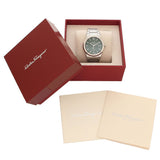 Salvatore Ferragamo F-80 Classic Green Dial Silver Steel Strap Watch for Men - SFDT02123 Buy Now By Salvatore Ferragamo