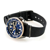 Seiko 5 Sports Automatic Blue Dial Black NATO Strap Watch for Men - SBSA098 Buy Now By Seiko