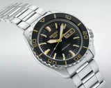 Seiko 5 Sport Automatic SKX Series Black Dial Silver Steel Strap Watch for Men - SRPK99K1 Buy Now By Seiko