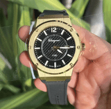 Salvatore Ferragamo F-80 Classic Black Dial Black Rubber Strap Watch for Men - SFHY01621 Buy Now By Salvatore Ferragamo