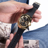 Guess Prodigy Black Dial Black Silicone Strap Watch For Men - GW0569G2 Buy Now By Guess