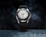 Seiko Shogun Prospex Titanium Divers Automatic White Dial Black Rubber Strap Watch For Men - SPB191J1 Buy Now By Seiko
