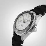 Seiko Shogun Prospex Titanium Divers Automatic White Dial Black Rubber Strap Watch For Men - SPB191J1 Buy Now By Seiko