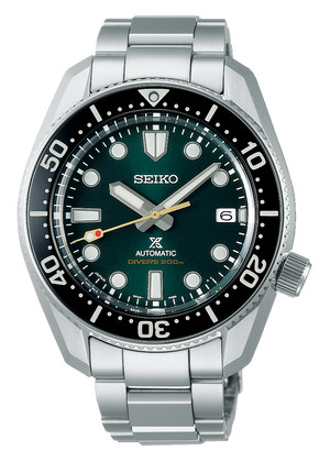 Seiko Prospex 140th Anniversary Limited Edition Automatic Scuba Divers Green Dial Silver Steel Strap Watch for Men - SPB207J1 Buy Now By Seiko