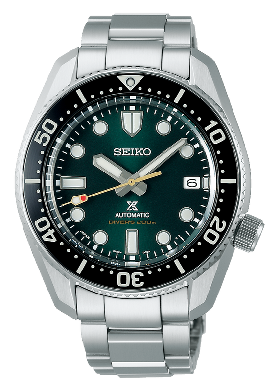Seiko Prospex 140th Anniversary Limited Edition Automatic Scuba Divers Green Dial Silver Steel Strap Watch for Men - SPB207J1 Buy Now By Seiko