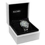 Seiko Presage Sharp Edged Series GMT Green Dial Silver Steel Strap Watch For Men - SPB219J1 Buy Now By Seiko