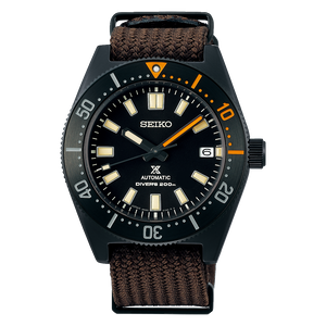 Seiko Prospex Black Series 1965 Limited Edition Black Dial Brown NATO Strap Watch For Men - SPB253J1 Buy Now By Seiko