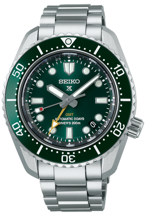 Seiko Prospex 140th Anniversary Limited Divers Green Dial Silver Steel Strap Watch For Men - SPB207J1 Buy Now By Seiko