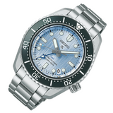 Seiko Prospex Limited Edition Automatic GMT Glacier Blue Dial Silver Steel Strap Watch For Men - SPB385J1 Buy Now By Seiko
