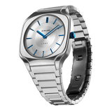 D1 Milano Square Silver Dial Silver Steel Strap Watch for Men - D1-SQBJ01 Authentic Buy Shop Now