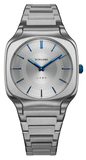 D1 Milano Square Silver Dial Silver Steel Strap Watch for Men - D1-SQBJ01 Authentic Buy Shop Now