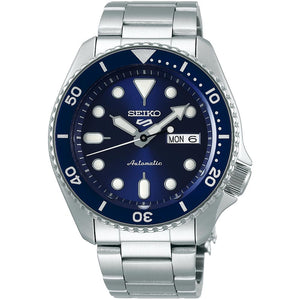 Seiko 5 Sports Automatic Analog Blue Dial Silver Steel Strap Watch For Men - SRPD51K1 Buy Now By Seiko