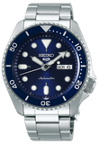 Seiko 5 Sports Automatic Analog Blue Dial Silver Steel Strap Watch For Men - SRPD51K1 Buy Now By Seiko